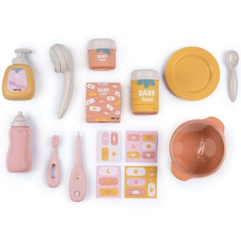 Centru de ingrijire pentru papusi Smoby Baby Nurse Large Doll`s Play Center cu 18 accesorii - imagine 7